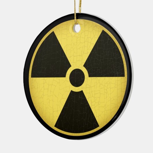 Strahlung 1 keramik ornament (Links)