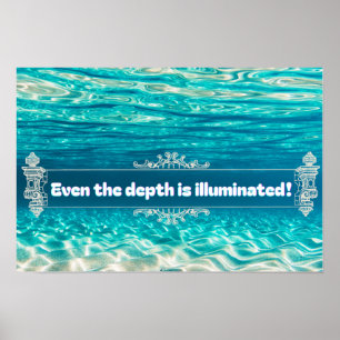 Strahlung der Meerestiefen Poster