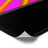 Strahlung für immer poster (Ecke)