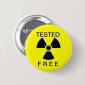 Strahlung geben Knopf frei Button (Vorne & Hinten)