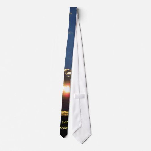Strahlung got Solar? Krawatte (Rückseite)