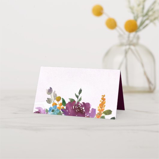 Strahlung | Hochzeitssitzende Platzkarten (Rückseite)