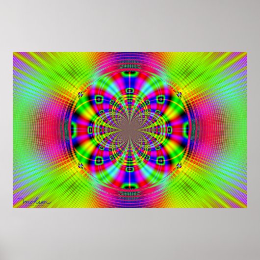 Strahlung Poster (Vorne)