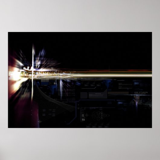 Strahlung Poster (Vorne)