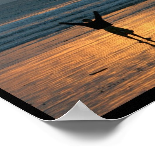 Strahlung Poster (Ecke)