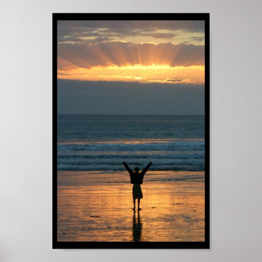 Strahlung Poster (Vorne)