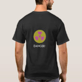 Strahlung und Biogefährdung dunkle T T-Shirt (Rückseite)