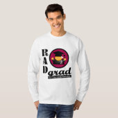 Strahlungs-Absolvent KOPF-HALS-KARZINOM T-Shirt (Vorne ganz)