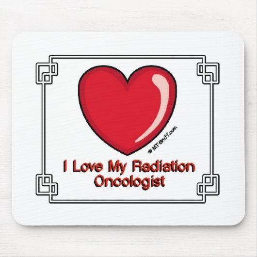 Strahlungs-Onkologe Mousepad (Vorne)