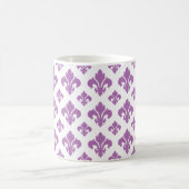 Strahlungs-Orchidee der Lilien-2 Kaffeetasse (Mittel)