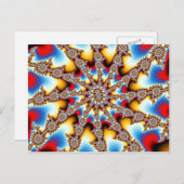 Strahlungs-Postkarten Postkarte (Vorne/Hinten)