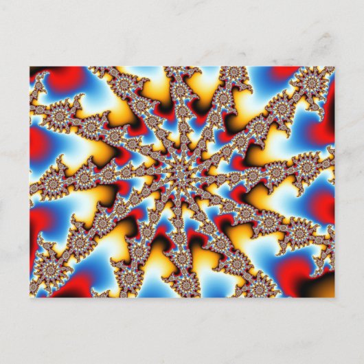 Strahlungs-Postkarten Postkarte (Vorderseite)