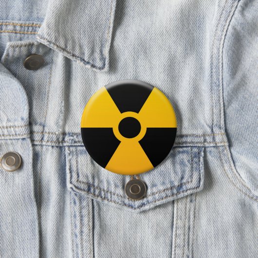 Strahlungs-Symbol Button (Beispiel)