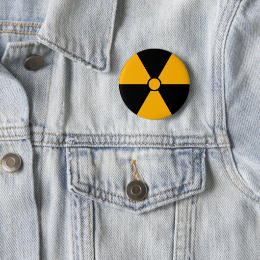 Strahlungs-Symbol-Knopf Button (Beispiel)