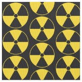 Strahlungs-Symbol Stoff (Nahaufnahme)