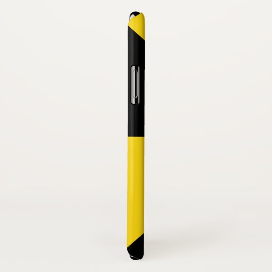 Strahlungs-Symbolipod-Kasten Case-Mate iPhone Hülle (Hinten/Rechts)