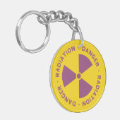 Strahlungs-warnender Schlüsselanhänger (Vorderseite links)