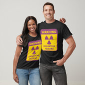 Strahlungs-Warnzeichen-T - Shirt (Unisex)