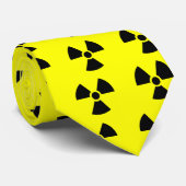 Strahlungs-Zeichen Krawatte (Gerollt)