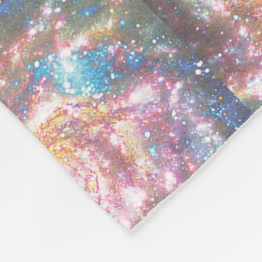 Strahlungsfläche in der Katzenleder Fleecedecke (Ecke)