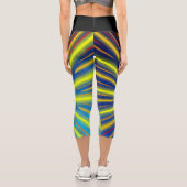 Strahlungsfluss - Capris-Leggings Capri Leggings (Rückseite)