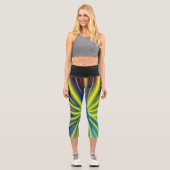 Strahlungsfluss - Capris-Leggings Capri Leggings (Vorderseite)