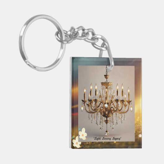 "Strahlungsopulenz" Schlüsselanhänger (Vorderseite links)