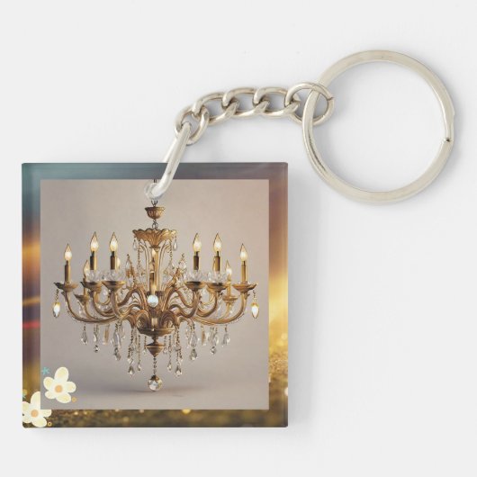 "Strahlungsopulenz" Schlüsselanhänger (Rückseite)