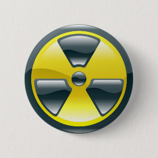 Strahlungssymbol Button