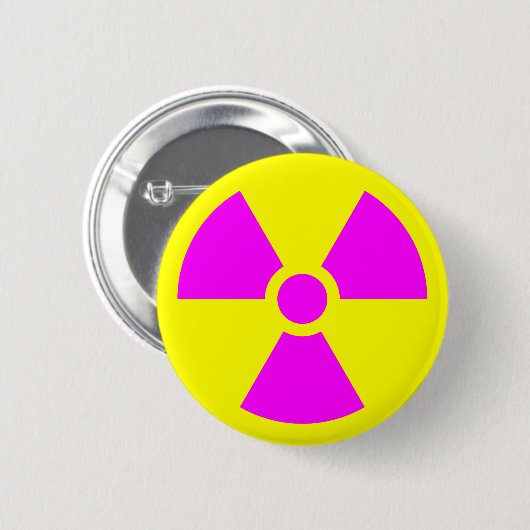 Strahlungswarnsymbol Button (Vorne & Hinten)