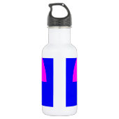 Strahlungswarnsymbol Trinkflasche (Rückseite)