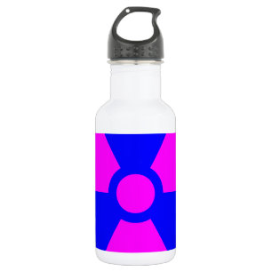 Strahlungswarnsymbol Trinkflasche