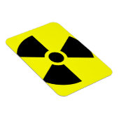 Strahlungszeichen 3"x4"-Magnet Magnet (Rechte Seite)