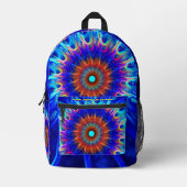 Strahlungszone Bedruckter Rucksack (Vorderseite)