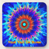 Strahlungszone Getränkeuntersetzer (Vorderseite)