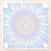 Strahlungszone Glasuntersetzer (Rückseite)