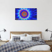 Strahlungszone Leinwanddruck (Insitu (Schlafzimmer))