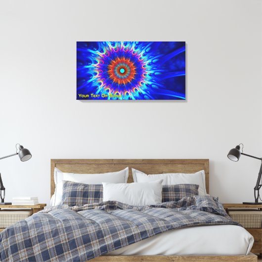 Strahlungszone Leinwanddruck (Insitu (Schlafzimmer))