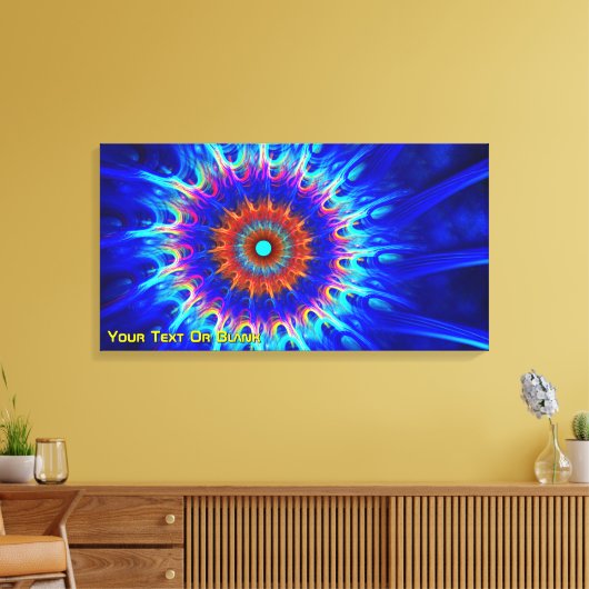 Strahlungszone Leinwanddruck (Insitu (Wohnzimmer))