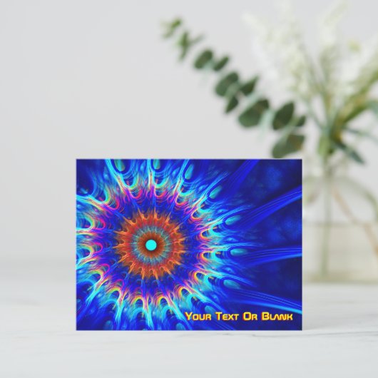 Strahlungszone Postkarte (Stehend Vorderseite)