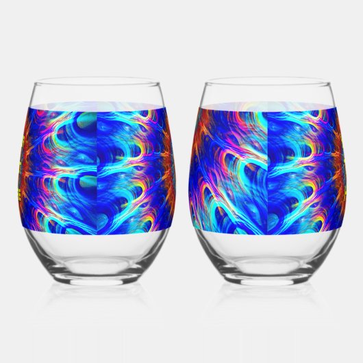 Strahlungszone Weinglas Ohne Stiel (Rechts)