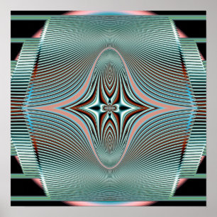 Strahlwellen Poster