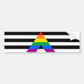 STRAIGHAL FLAG BAR AUTOAUFKLEBER (Vorne)