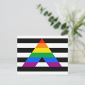 STRAIGHT AL PRIDE 2014 PRIDE POSTKARTE (Stehend Vorderseite)