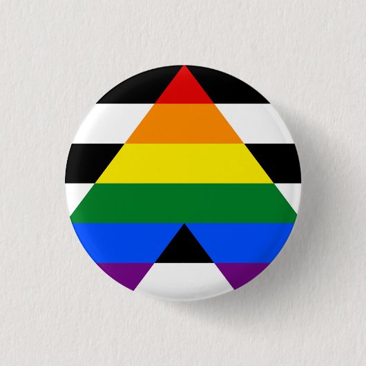 Straight Ally Button (Vorderseite)