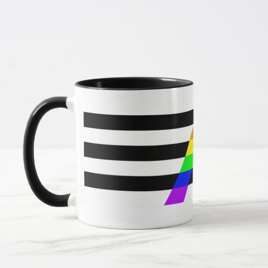 Straight Ally Flag Tasse (Links)