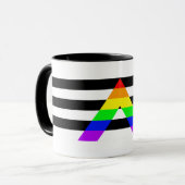 Straight Ally Flag Tasse (Vorderseite Links)