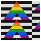 Straight-Ally-Flagge Stoff (Nahaufnahme)