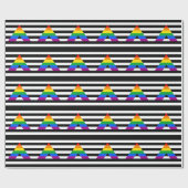STRAIGHT ALLY PRIDE.png Geschenkpapier (Flach)