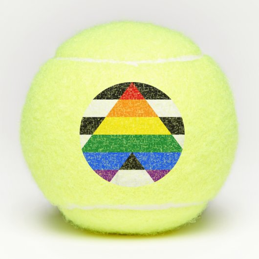 Straight Ally Tennisbälle (Vorderseite)